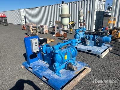 Quantity of (2) 2022 Abel Pump Technology EM-050Z0400-SG Skid-Mounted Water Pump