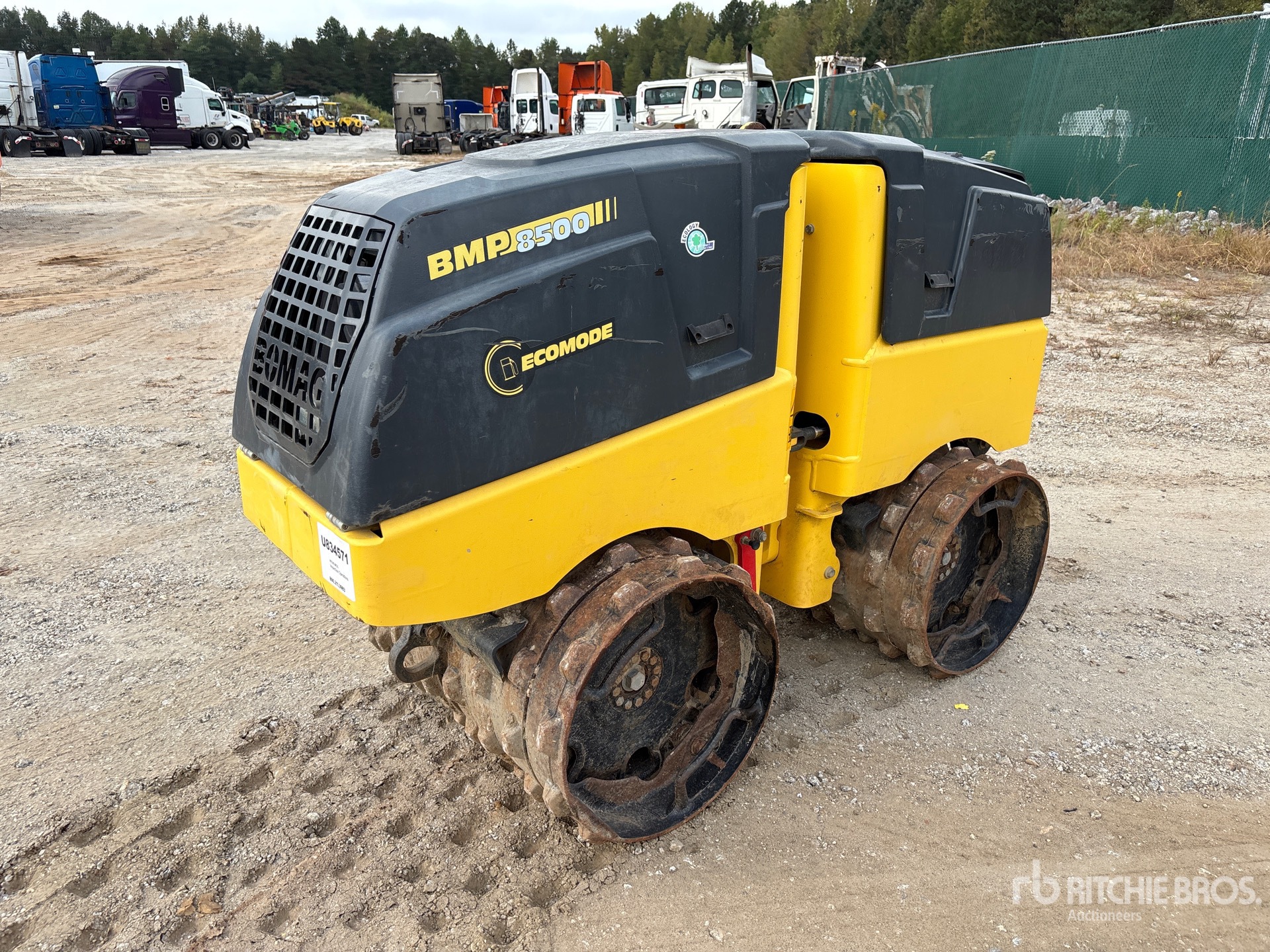 2022 Bomag BMP 8500 Trench Compactor