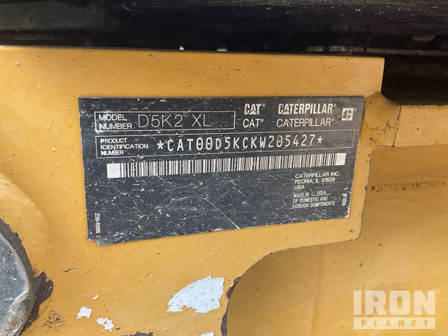 TOPADOR FRONTAL 2018 CATERPILLAR D5K2XL