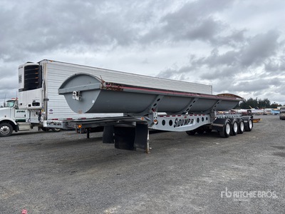 2007 Sidump'r 38 ft Quad/A Side Dump Trailer