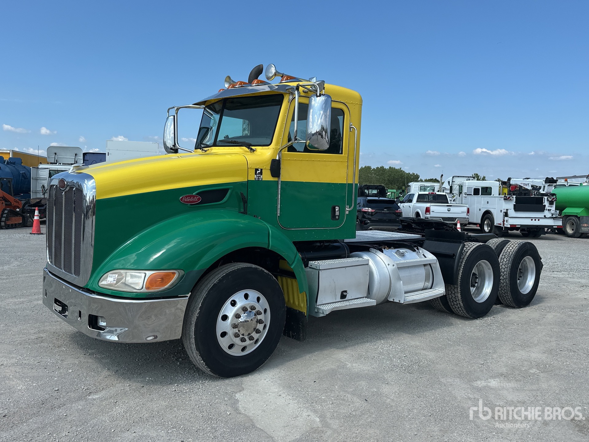 2012 Peterbilt 384 6x4 T/A Day Cab Truck Tractor