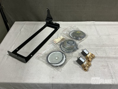(1) Mounting Bracket, (2) Valves, (3) Parts Kits & Assorted Items