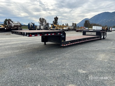 2018 Magnum T/A Double Drop Lowboy Trailer