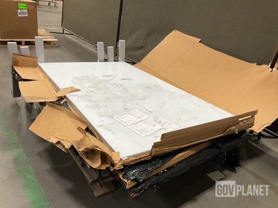 (3) Clarus Rolling Glass White Boards
