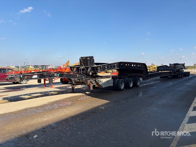 Aspen 6 Axle Double Drop Removable Gooseneck Lowboy Trailer