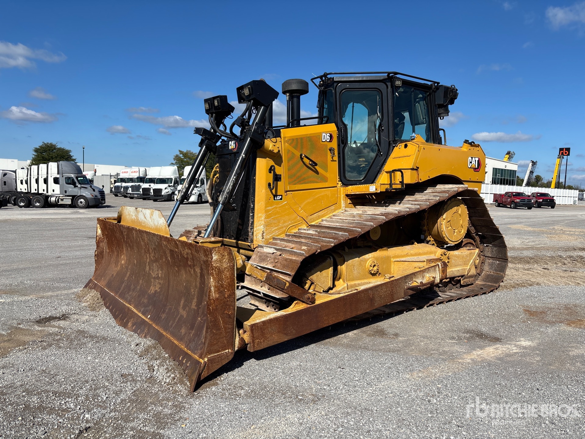 2020 Cat D6 LGP جرافة مجنزرة