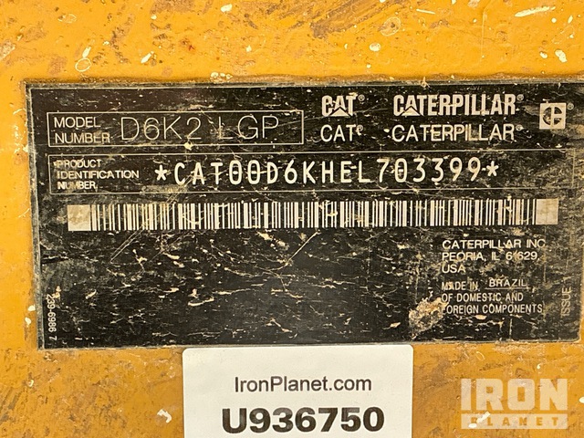 TOPADOR FRONTAL 2020 CATERPILLAR D6K2LGP