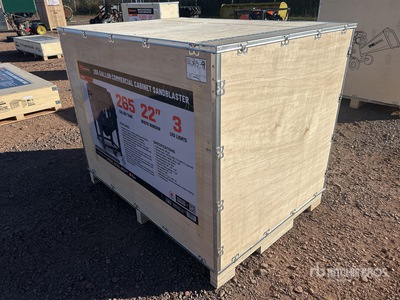 TMG ABC99 100 gal Commercial Cabinet Sableuse (Unused)