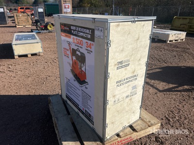 PC325 Reversible Vibratory Plate Compactor (Unused)
