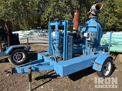 Gorman-Rupp T8A3B Trailer-Mounted Water Pump