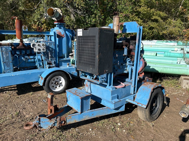 Godwin CD150M Trailer-Mounted 6 in Water Pump