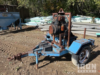 Trailer-Mounted Water Pump