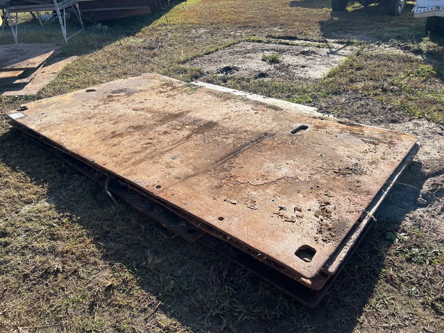 Quantity of (5) Steel Plates