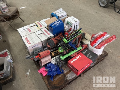 Quantity of Striping Paint and Sealing Supplies