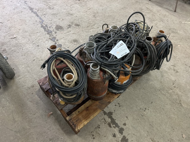 Quantity of (11) Electric Submersible Water Pump