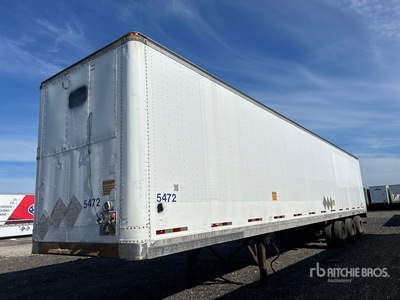 2001 Manac 53 ft Tri/A Van Trailer