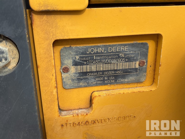 TOPADOR FRONTAL 2013 JOHN DEERE 450J