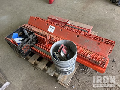 Steel Plate Ramps and Safety Markers