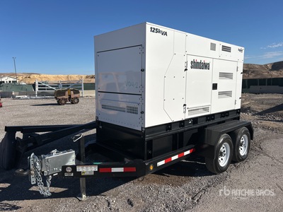 Shindaiwa DGK125F 100 kW Mobile Generator Set