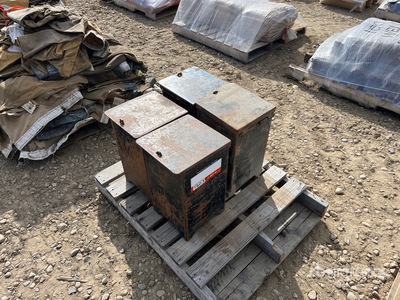 Quantity of (4) Custom Storage Boxes