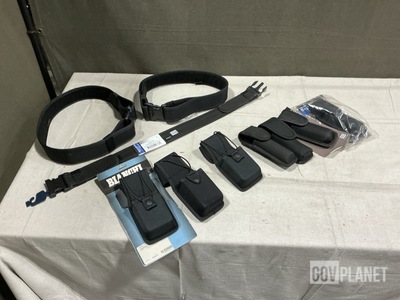 (66) Duty Belts, (196) Pepper Spray Cases & (197) Universal Radio Holders