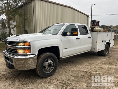 2018 Chevrolet 3500 HD 4x2 Crew Cab Servicewagen