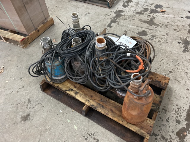 Quantity of (10) Electric Submersible Water Pump