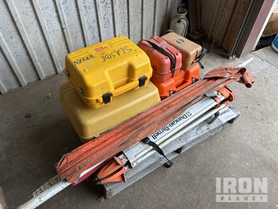 Laser, Transits, Tripod, Grade Rods