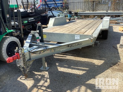 2016 Felling FT-10IT-I-G 18 ft T/A Przyczepa z pokładem uchylnym