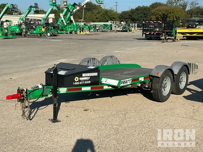 2020 Pratt Industries EZ-1265TS 12 ft T/A Ground Load Trailer