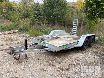 2023 Felling FT-10P-GW 14 ft T/A Trailer utilitario