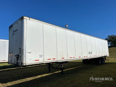 2008 Wabash DVLSHPC 53 ft x 102 in T/A Van Trailer