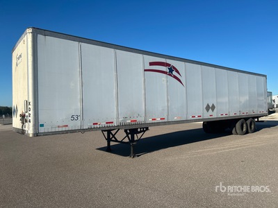 2008 Wabash 53 ft T/A Van Trailer