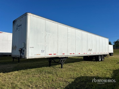 2008 Wabash 53 ft x 102 in T/A Van Trailer