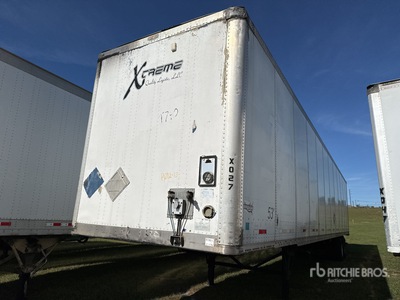 2008 Wabash 53 ft x 102 in T/A Van Trailer