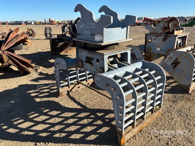 SEC 42 in Q/C Excavator Grapple - Fits JD 230, ZX270