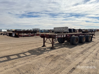 2004 Max Atlas CCXT 4053-3S 40 ft Tri/A Extendable Rimorchio portacontainer