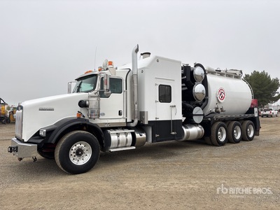 Foremost on 2017 Kenworth T800 8x6 Camión de Excavación por Aspiración