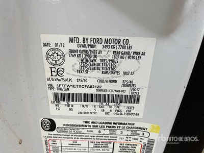 2012 Ford F-150 4x4 Crew Cab Pickup