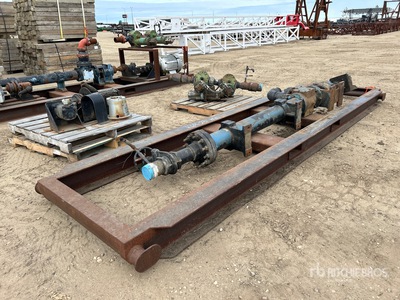 2000 Custom Built Skid-Mounted Hydraulic Sludge Pump