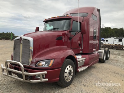 2015 Kenworth T660 6x4 T/A Sleeper Truck Tractor (Glider Kit)