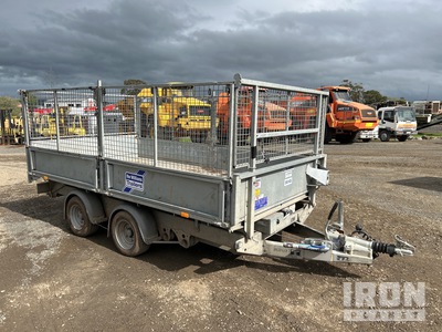 2023 Ifor Williams 3.7 m T/A Utility Trailer