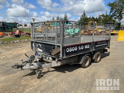 2016 Ifor Williams 3.6 m T/A Tipping Rimorchio portautensili