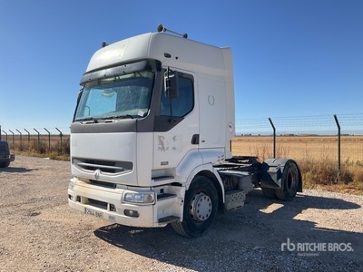 2001 Renault 420 18T 4x2 Cabeza Tractora Cabina Dormitorio