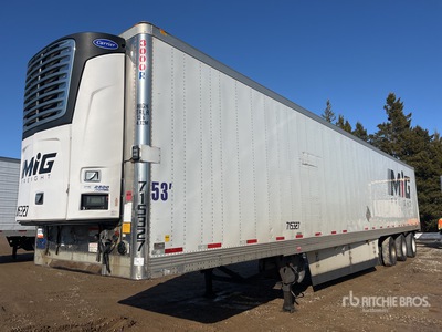 2015 Utility 53 ft x 102 in Tri/A Refrigerated Trailer