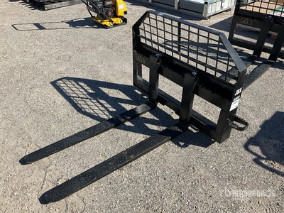 JBX 4000 48 in Skid Steer Forks (Unused)