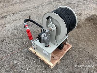 Metered 50 ft Diesel Fuel Reel with 12v Pump (Unused)
