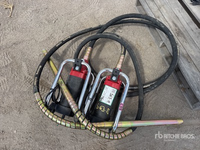 Quantity of (2) Mustang CV3500 Concrete Vibrator (Unused)