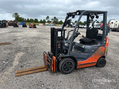 2014 Toyota 8FGCU20 1900 lb Cushion Tire Forklift
