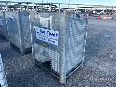 Hoover Tuff-Tank 330 gal Skid Mounted Poly Fuel Tank